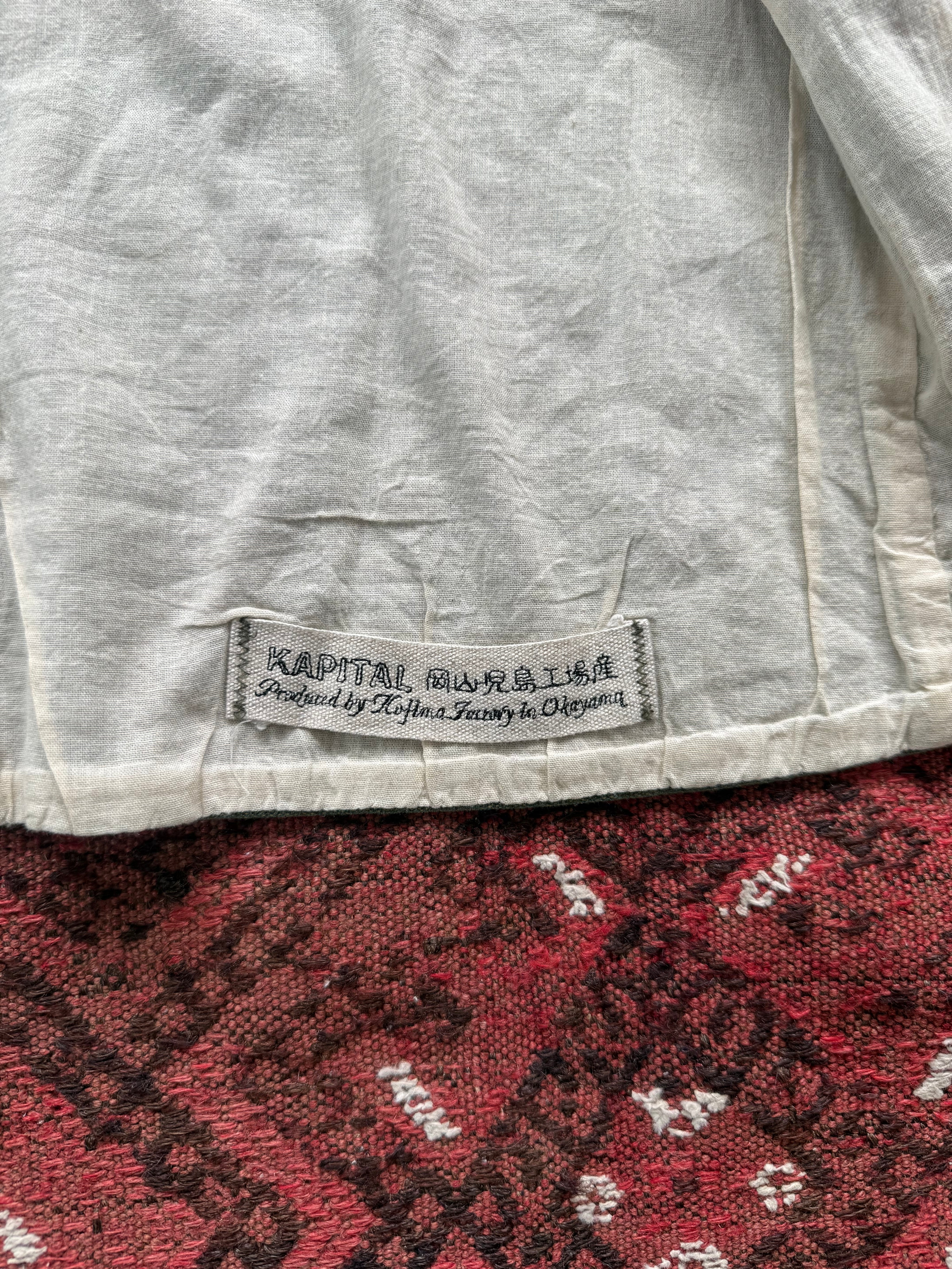 Kapital Quilted Denim Coat