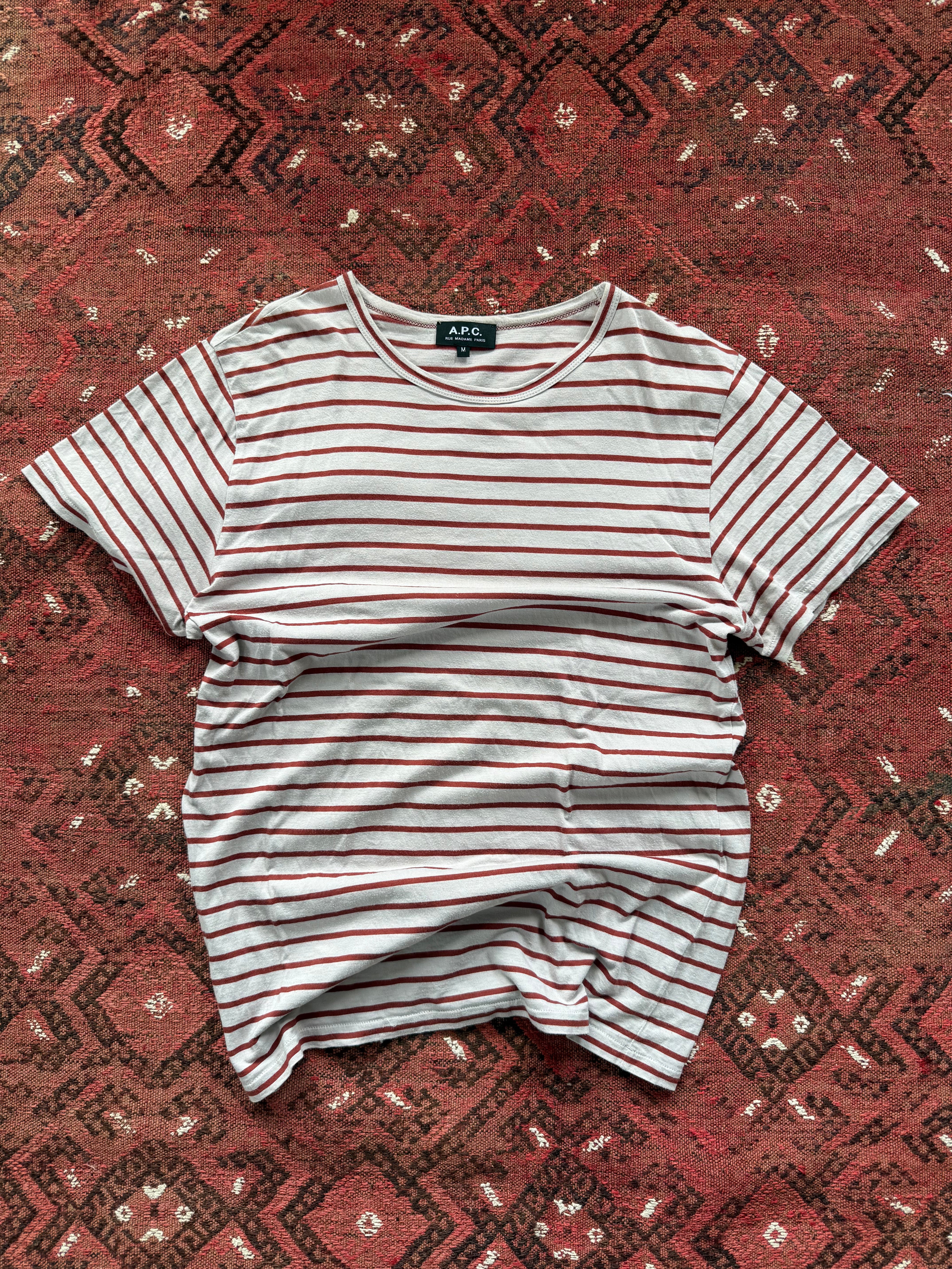 A.P.C. Striped T Shirt